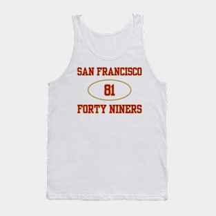 SAN FRANCISCO 49ERS "TO" TERRELL OWENS #81 Tank Top